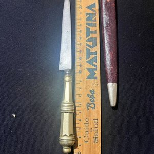 Lote siguiente: Cuchillo Antiguo Broqua & Sholberg Importado con Vaina