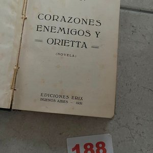 Corazones Enemigos y Orietta - Novela Clásica Francesa de M. Delly (1931) - imagen 2