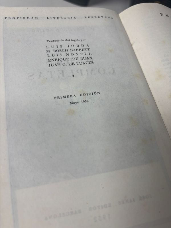 Obras Completas de Maurice Baring y Otros en Español - imagen 3