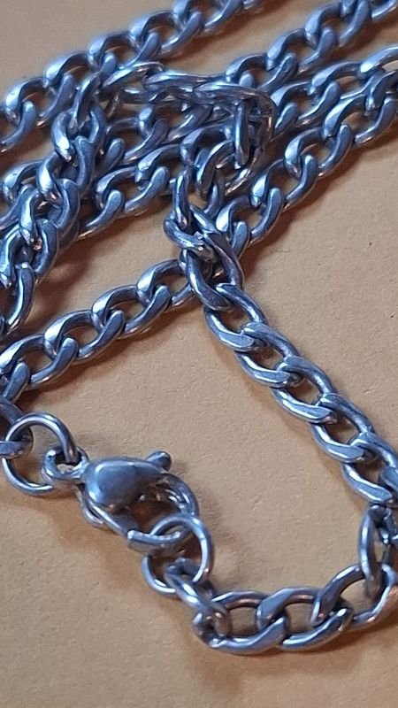 Pulsera gruesa de plata en venta - imagen 3