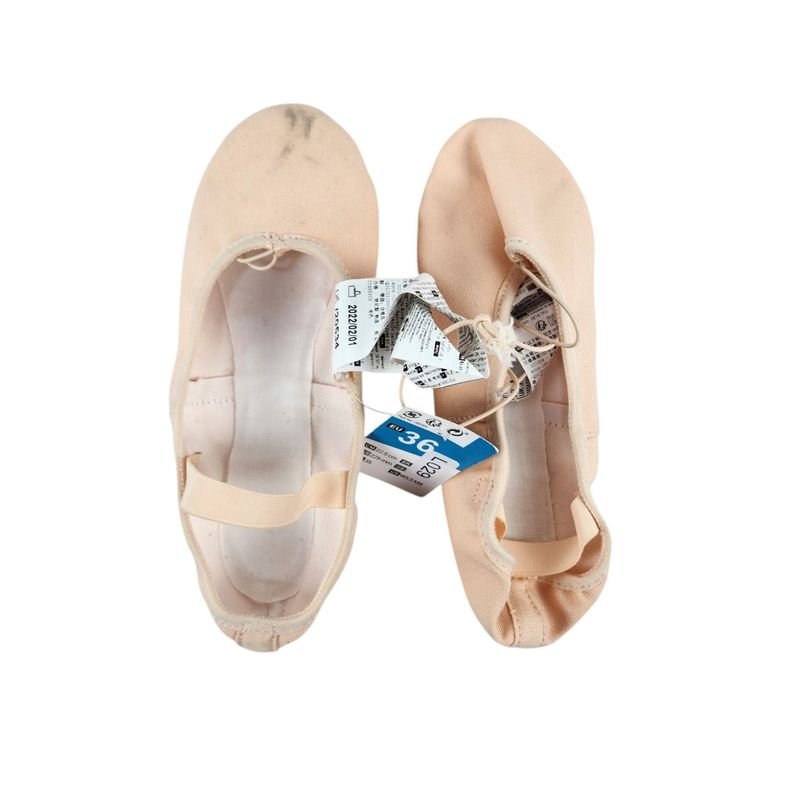 Zapatillas de Danza Clásica Media Punta Talle 36 Rosa