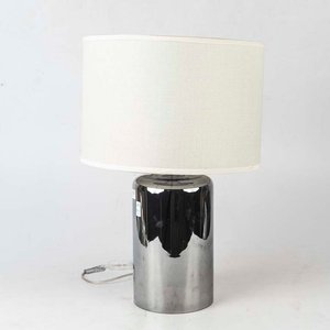 Lote anterior: Lámpara de Mesa Cilíndrica Vidrio Espejado con Pantalla Blanca