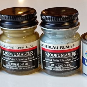 Lote de 8 Pinturas Model Master y Humbol para Maquetas - imagen 3