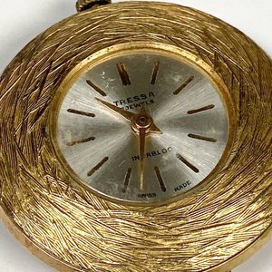 Reloj Colgante Tressa de Dama Dorado - imagen 4