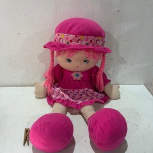 Lote anterior: Muñeca de Peluche Grande con Vestido Rosa y Sombrero