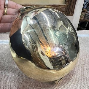 Cuenco de Bronce con Asas y Textura - 15 cm - imagen 3