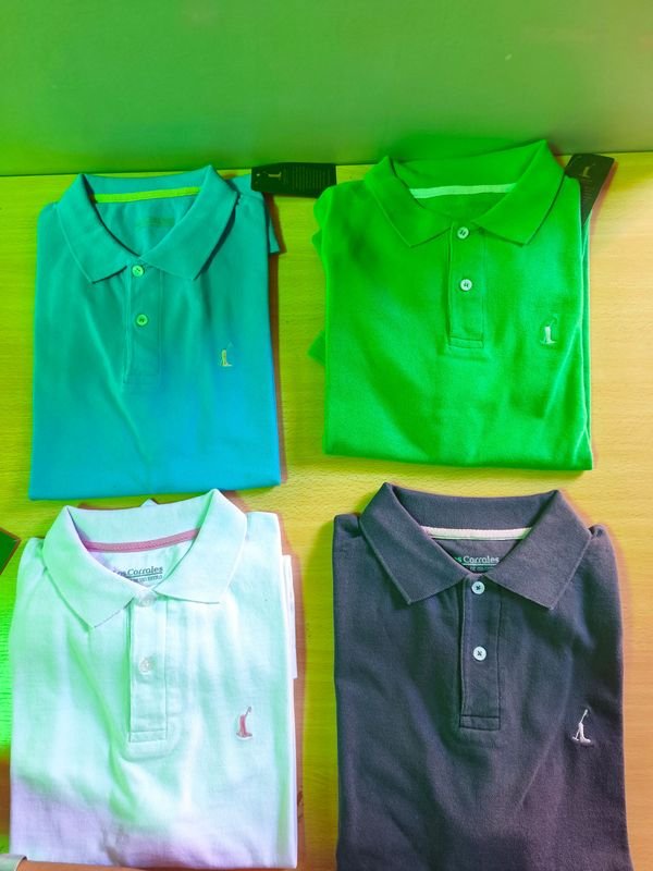 Remeras de Polo de Corte Alto - imagen 1