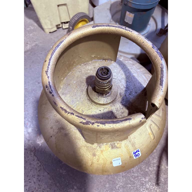 Garrafa de metal amarillo de 13 kg. - imagen 2