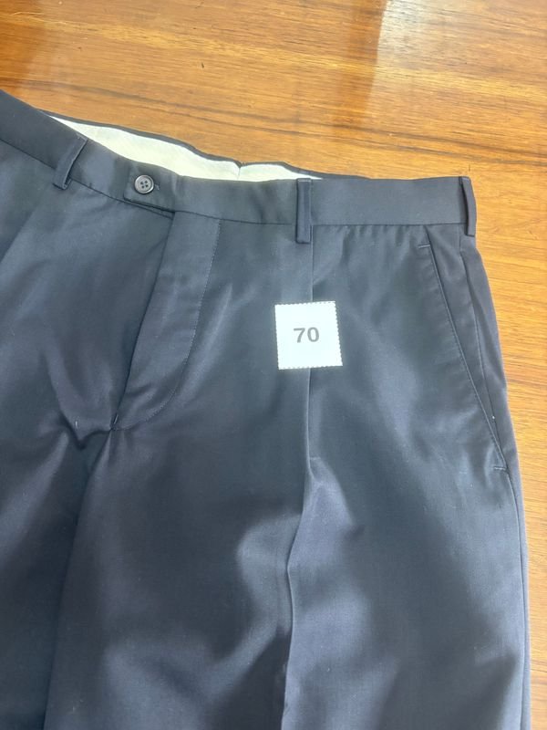 Pantalón de Vestir Talle 50 Azul Marino