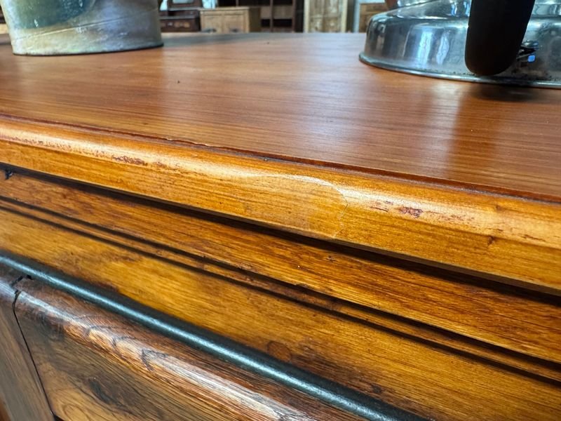 Aparador Bajo Buffet de Madera con 4 Cajones y 2 Puertas - imagen 17
