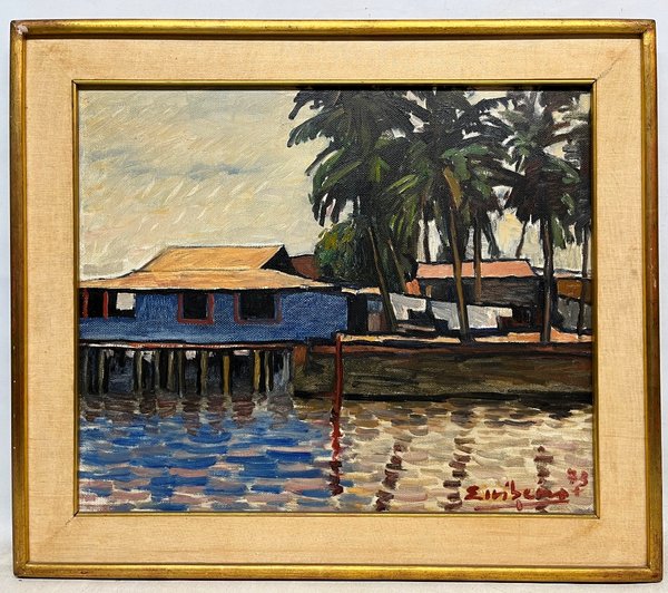 Pintura de Edgardo Ribeiro 'Costa de Balneario' - imagen 2