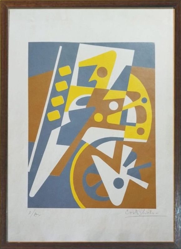 Serigrafía Atribuida a José Pedro Costigliolo "P/A"