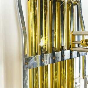 Reloj de Pie Moderno en Acrílico Transparente con Carrillón y Péndulo - imagen 4