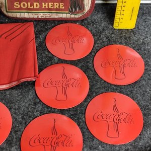 Set de 7 Piezas Coca-Cola en Plástico Rojo - imagen 3