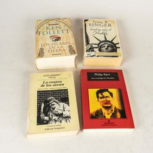 Lote anterior: Lote de 4 Libros: Los Pilares de la Tierra, Sombras sobre el Hudson, La Conjura de los Necios, Una Investigación Filosófica