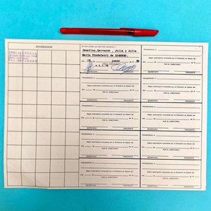 Acción de O.N.D.A. de 1980, Valor N$ 25, Firmada y Sellada - imagen 3