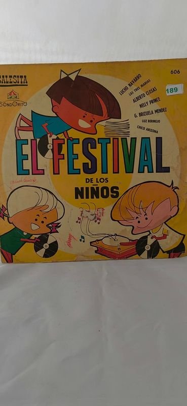 Disco de Vinilo "El Festival de los Niños" - Sondorito