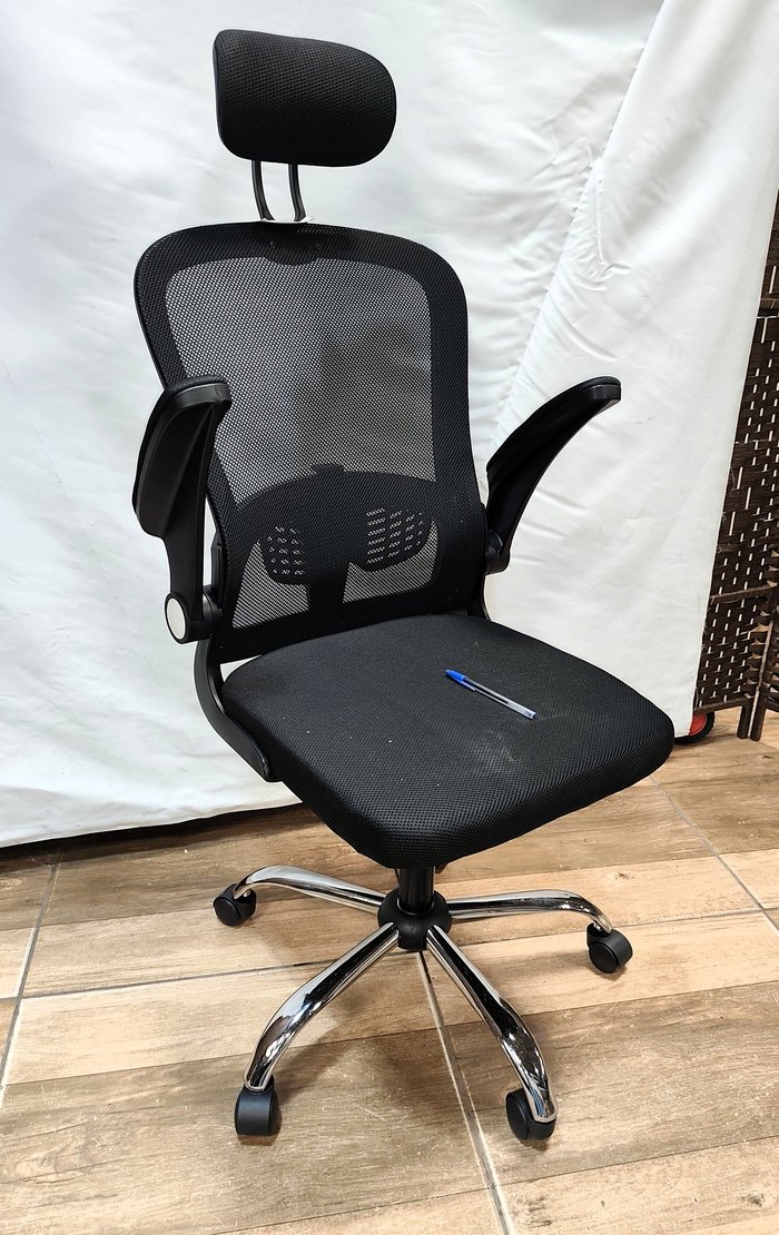 Silla de Oficina con Respaldos en Malla y Apoyo Cabeza - imagen 3