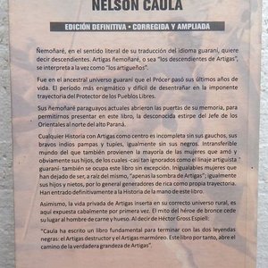 Libro "Artigas Ñemonaé" Tomo I de Nelson Caula - imagen 2
