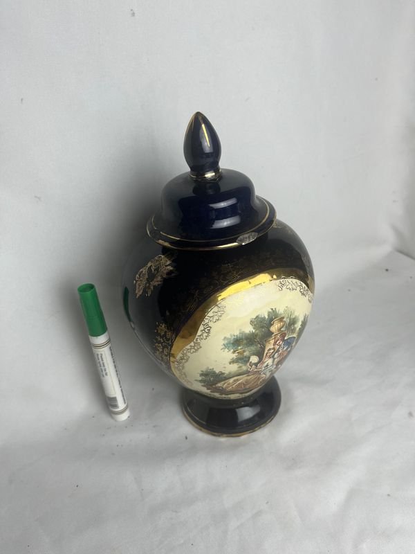 Potes Decorativos con Pintura y Accesorios de Oro - imagen 6