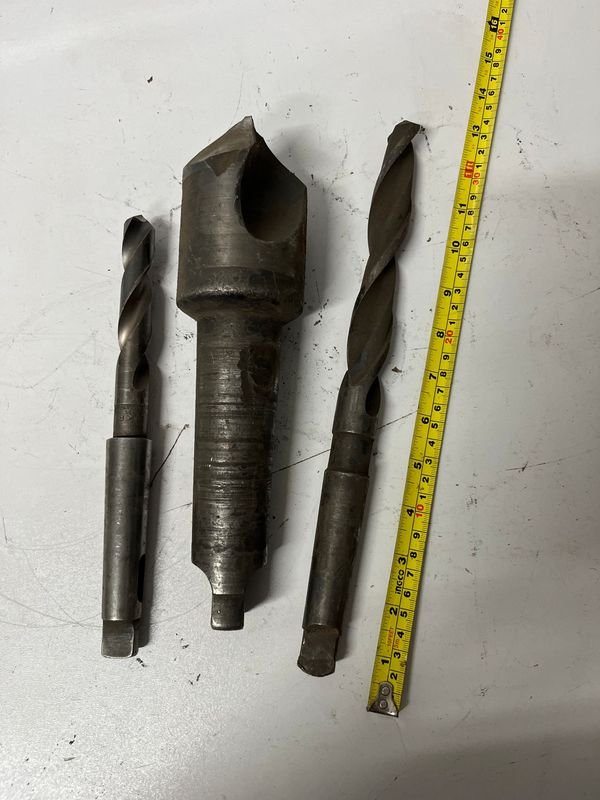 3 Mechas para Torno de Metal, Diferentes Medidas - imagen 1