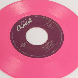 Disco Vinilo Single The Beatles "Yesterday" Edición Coleccionista Capitol Records USA Color Rosado - imagen 2