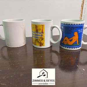 Lote de 10 Tazas de Cerámica con Diseños Variados - imagen 4