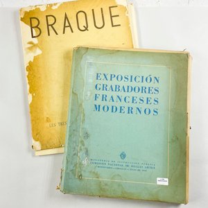 Carpeta con Grabados Franceses Modernos - Exposición Montevideo 1947 - imagen 2