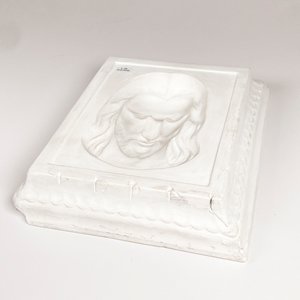 Bajo Relieve Cóncavo de Cristo, 32 x 26 cm - imagen 4