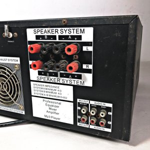Amplificador Mixer "Super Sonic" Profesional con Ecualizador - imagen 4
