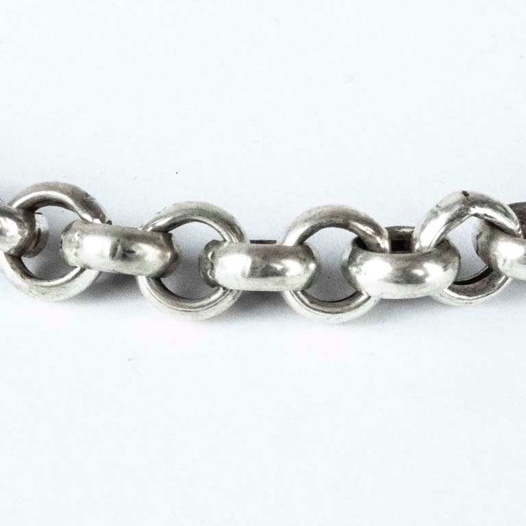 Cadena de plata en buen estado - imagen 2