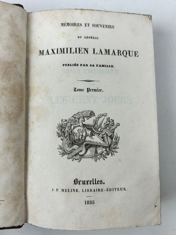 Libros de Memorias y recuerdos del general Maximilien Lamarque - imagen 2