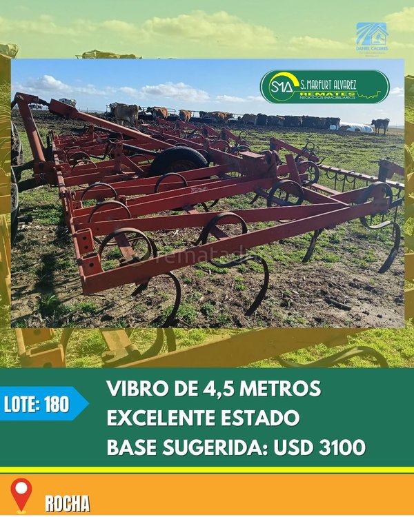 Vibro de 4,5 metros en excelente estado
