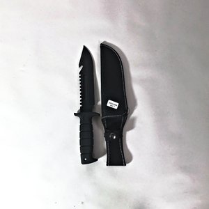 Lote siguiente: Cuchillo de Supervivencia Táctico con Funda Negra