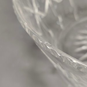 Centro de Mesa de Cristal Hialino con Diseños Tallados - imagen 6