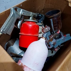 Lote de 6 Pistolas para Pintar y Accesorios - imagen 4