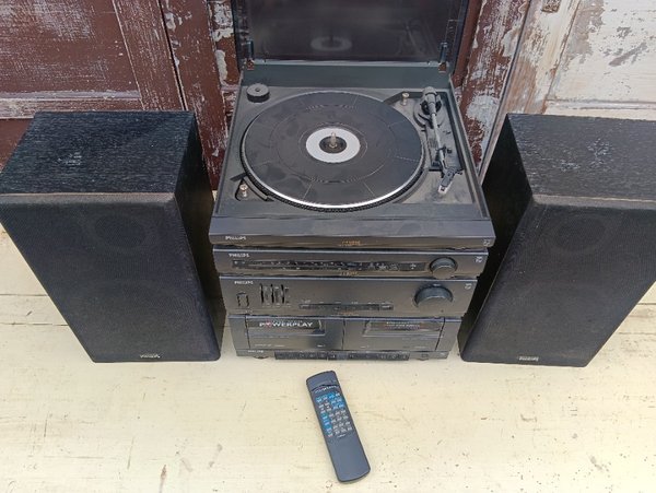 Equipo de música Philips en mal estado - imagen 5