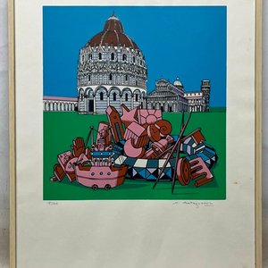 Serigrafía "Sin Título" de Miguel Ángel Battegazzore, Edición 15/90 - imagen 2