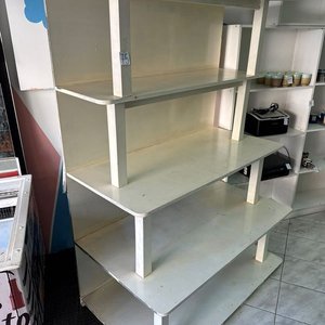 Estantería Piramidal Blanca de 4 Estantes - imagen 2