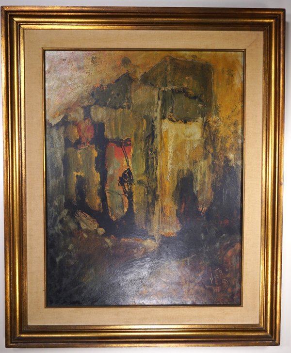 Obra de Arte "Sin Título" de Juan Ángel Viera, Acrílico sobre Lienzo (1979) - imagen 1