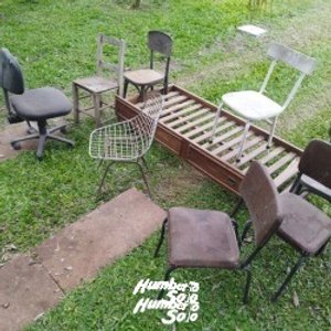 Lote de Sillas Varias y Base de Cama Marinera - imagen 3