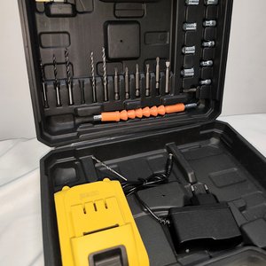 Taladro Recargable DUNLANDI 24V con 2 Baterías de Litio y Accesorios - imagen 3