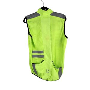 Chaleco Ciclismo Hombre Alta Visibilidad Amarillo Talle M - imagen 2