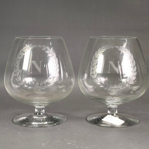 Cinco Copas para Cognac "Napoleón" - Dos Modelos - imagen 3