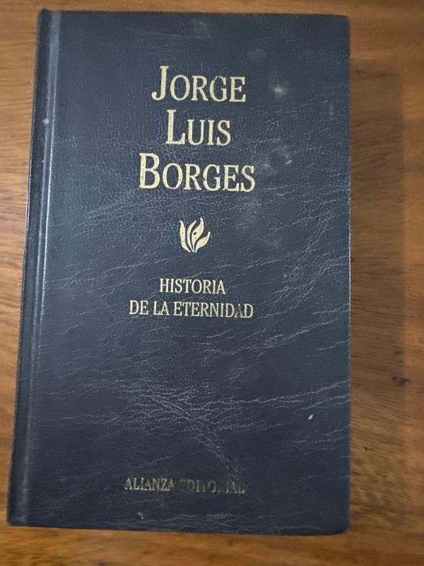 Lote anterior: Libro de Jorge Luis Borges: Historia de la Eternidad
