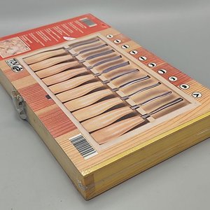 Juego de 10 Gubias para Madera en Caja de Madera - imagen 4