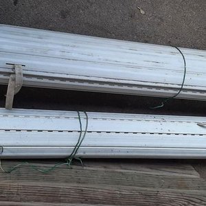 Dos Cortinas de PVC Enrollables Blancas - imagen 2