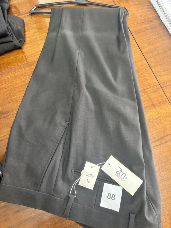 Pantalón de Vestir Negro Talle 42