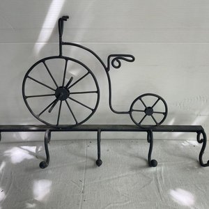 Perchero de Hierro Estilo Bicicleta Vintage - imagen 2