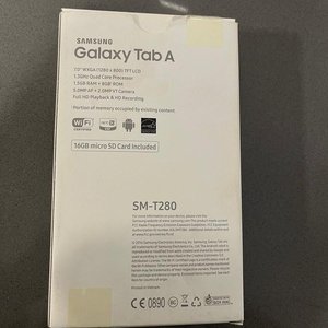 Tablet Samsung Galaxy Tab A 7" Wi-Fi 16GB Negra Nueva en Caja - imagen 2